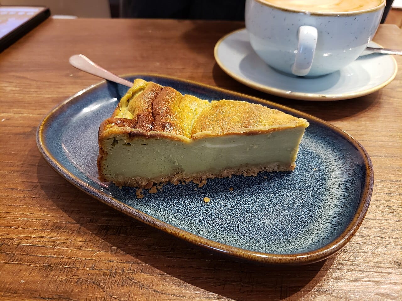 Pistachio & Rose Cheesecake