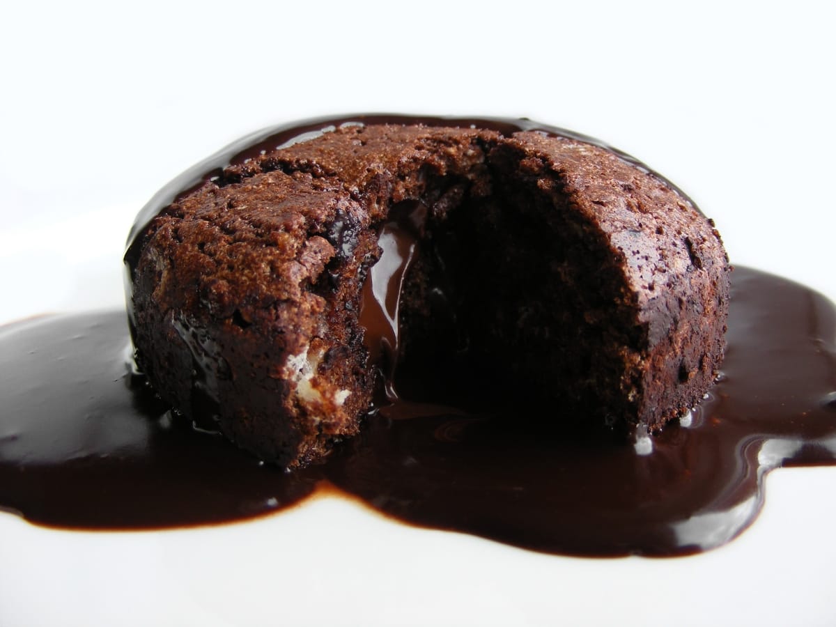 Cardamom Chocolate Fondant